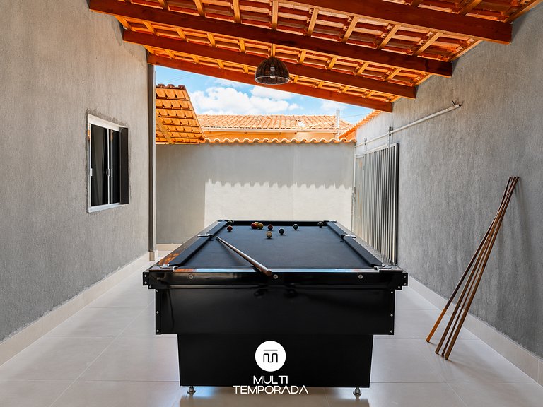 Casa Santa Bárbara 3Q | Piscina + Sinuca