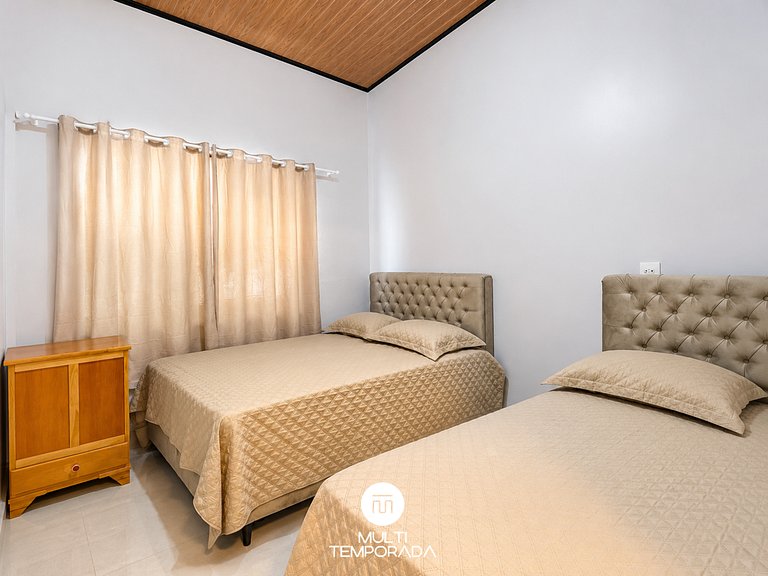 Casa Santa Bárbara 3Q | Piscina + Sinuca