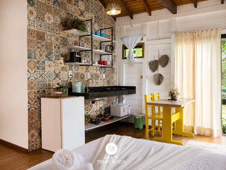 Cabana com Hidro - Pousada Coração do Rosa