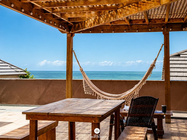 Ap à 30mt da Praia Res La Ferrugem- Superior