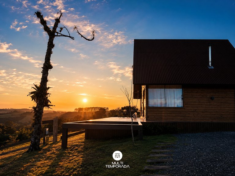 Sunset Invernada c/ Jacuzzi - Leoberto Leal/SC