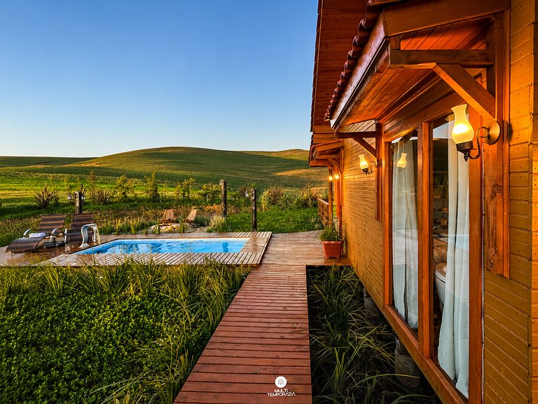 Cabana Gaia - Piscina Aquecida - Alfredo Wagner/SC