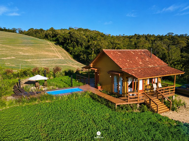 Cabana Gaia - Piscina Aquecida - Alfredo Wagner/SC