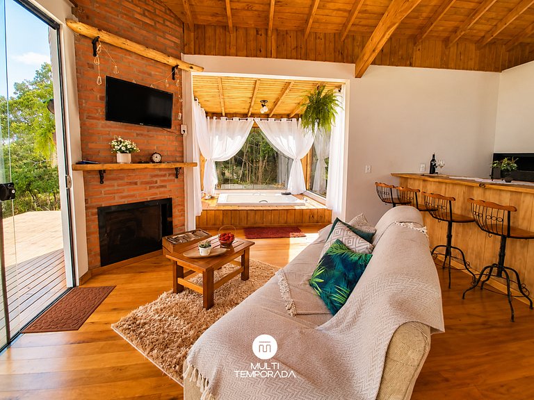 Chalet path of the sun - 1 - with Jacuzzi and Fireplace