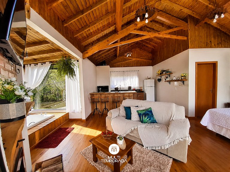 Chalet path of the sun - 1 - with Jacuzzi and Fireplace