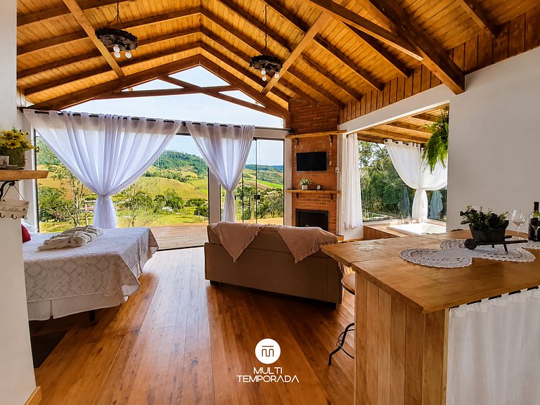 Chalet path of the sun - 1 - with Jacuzzi and Fireplace