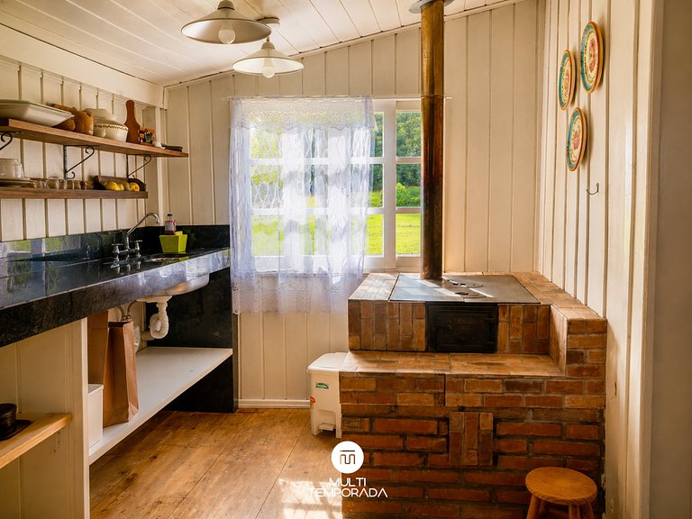 Linda Casa em Estilo Germânico em Rancho Queimado
