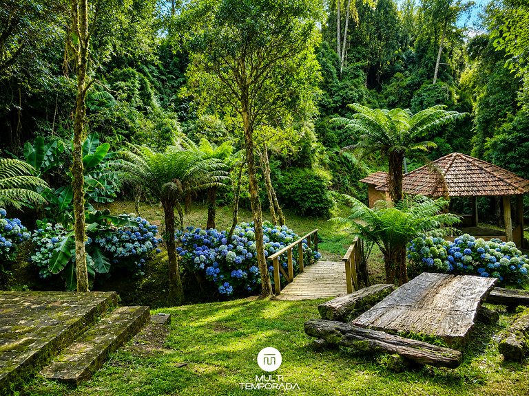 Linda Casa em Estilo Germânico em Rancho Queimado
