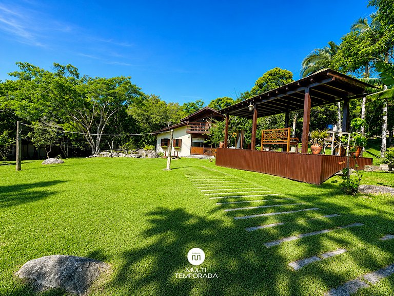 Sítio Morada do Pai com Piscina e Sinuca