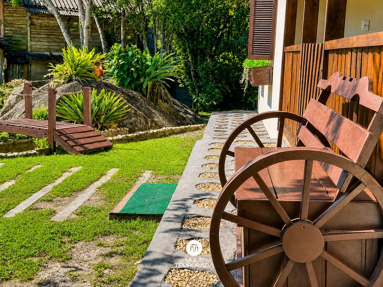 Sítio Morada do Pai com Piscina e Sinuca