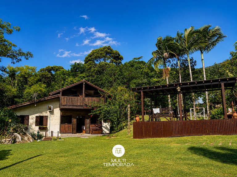 Sítio Morada do Pai com Piscina e Sinuca