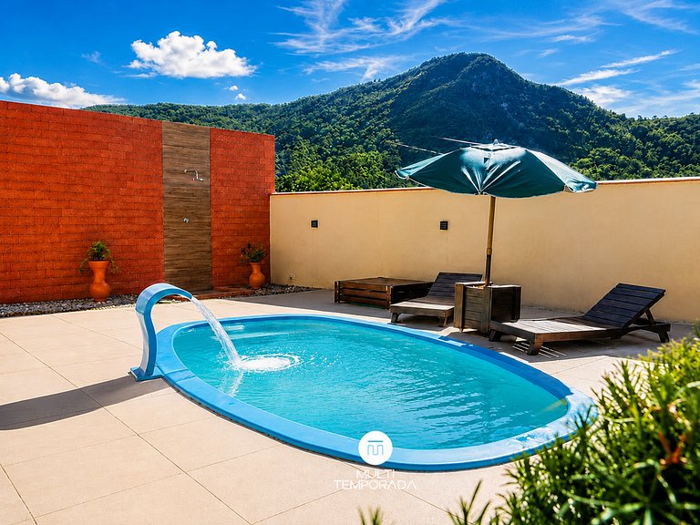 Sítio Morada do Pai com Piscina e Sinuca