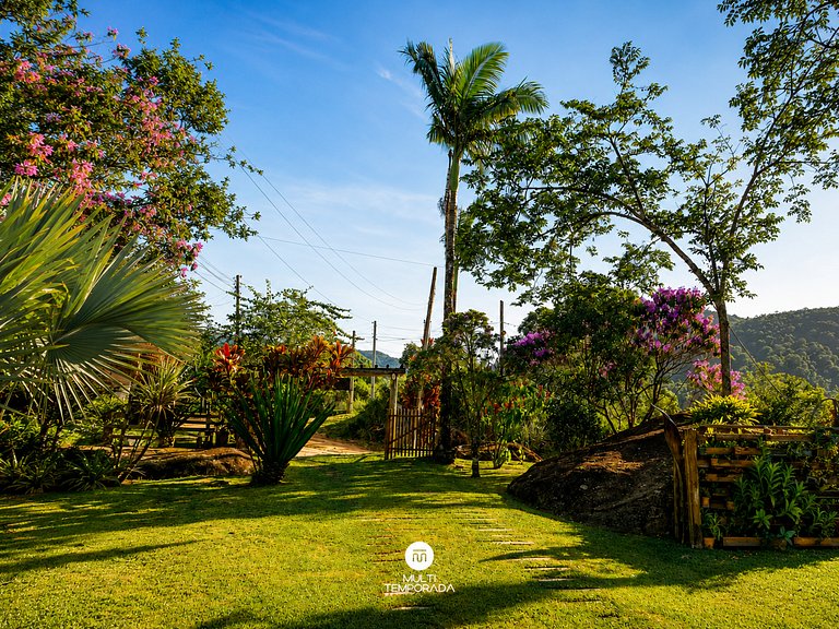 Sítio Morada do Pai com Piscina e Sinuca