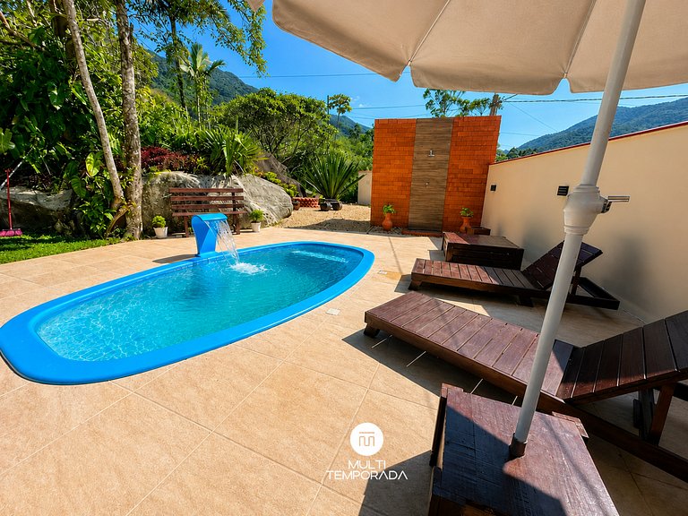Sítio Morada do Pai com Piscina e Sinuca
