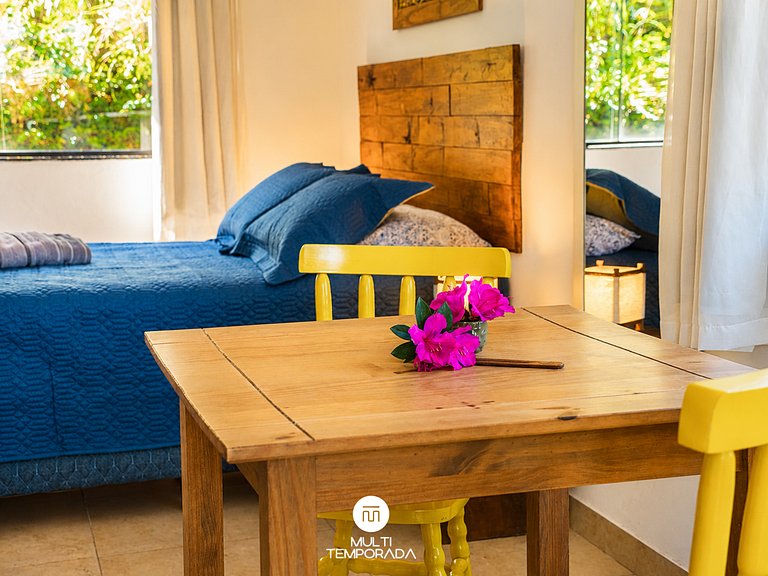 Flat 1|2 - Lugar ao Sol - Flats c/ Cozinha no Rosa