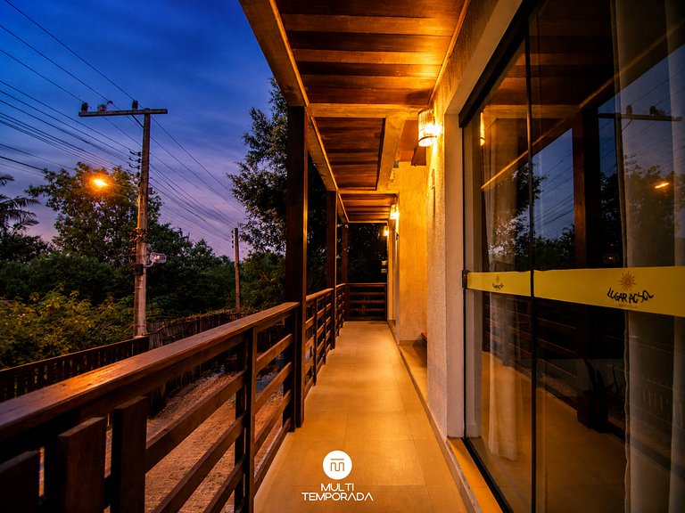 Flat 1|2 - Lugar ao Sol - Flats c/ Cozinha no Rosa