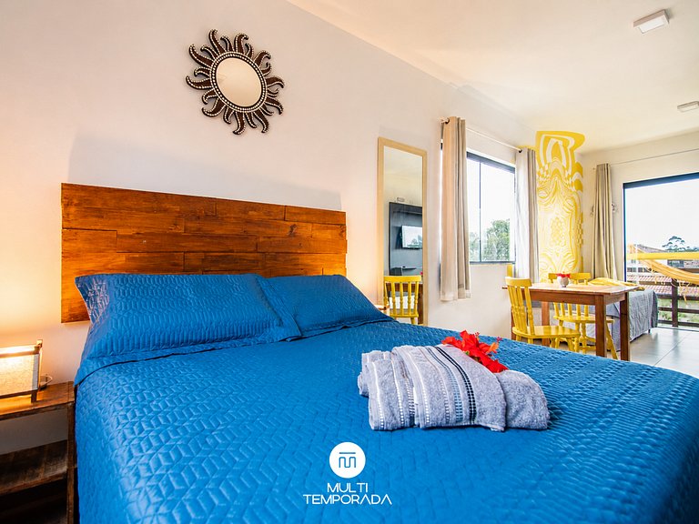 Flat 3|4 - Lugar ao Sol - Flats c/ Cozinha no Rosa