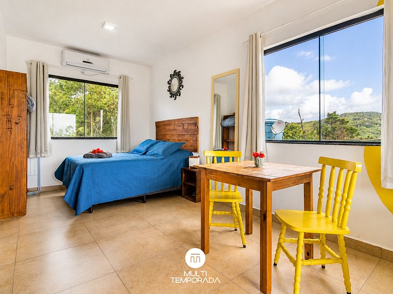 Flat 3|4 - Lugar ao Sol - Flats c/ Cozinha no Rosa