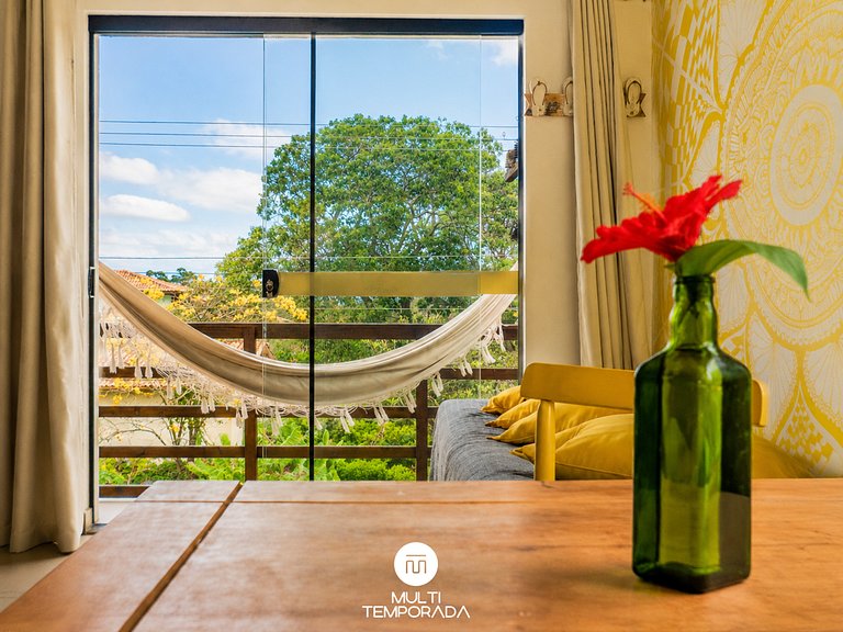 Flat 3|4 - Lugar ao Sol - Flats c/ Cozinha no Rosa