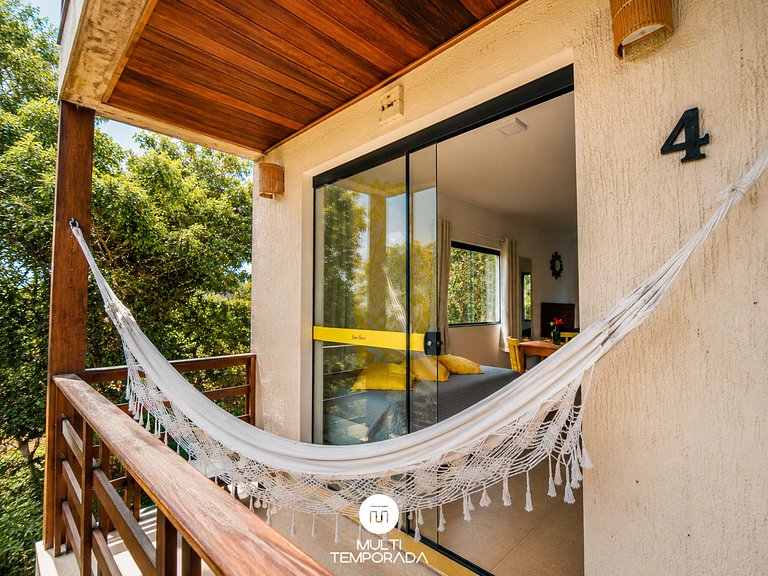 Flat 3|4 - Lugar ao Sol - Flats c/ Cozinha no Rosa