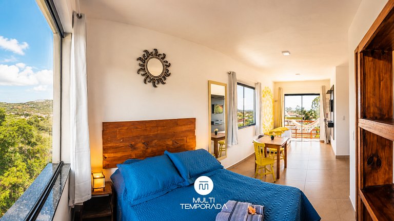 Flat 5|6 - Lugar ao Sol - Flats c/ Cozinha no Rosa