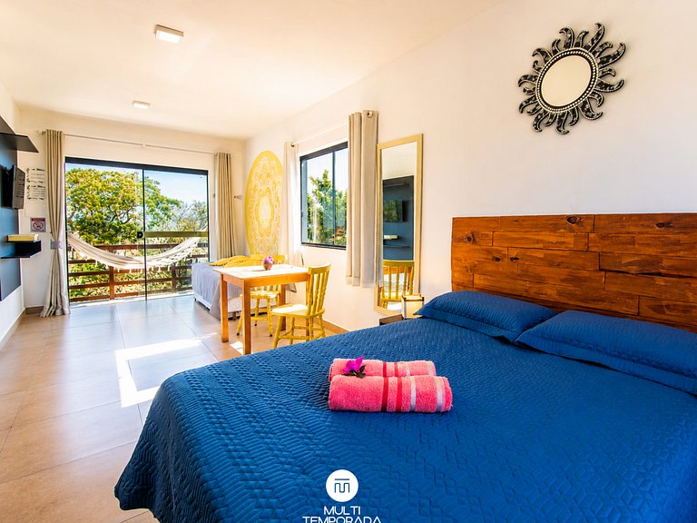 Flat 5|6 - Lugar ao Sol - Flats c/ Cozinha no Rosa