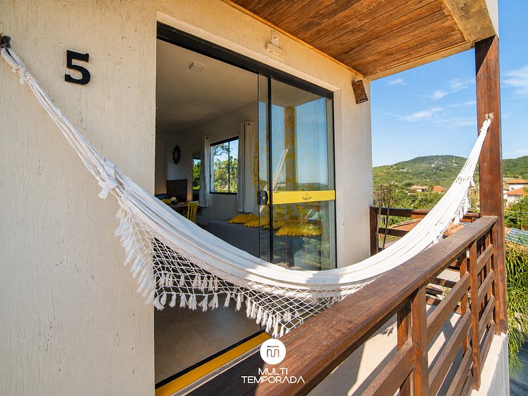 Flat 5|6 - Lugar ao Sol - Flats c/ Cozinha no Rosa