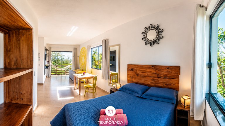 Flat 5|6 - Lugar ao Sol - Flats c/ Cozinha no Rosa