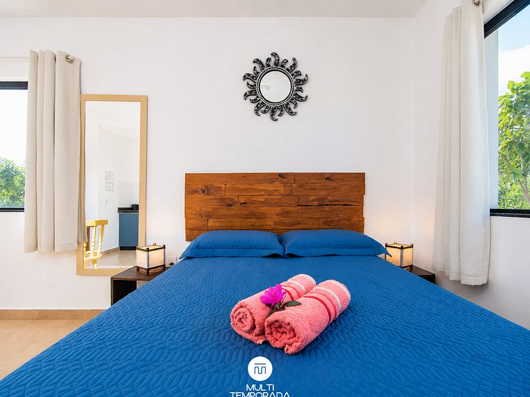 Flat 5|6 - Lugar ao Sol - Flats c/ Cozinha no Rosa