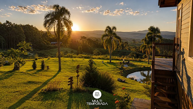 Cabaña Puesta del Sol - Rancho Queimado/SC