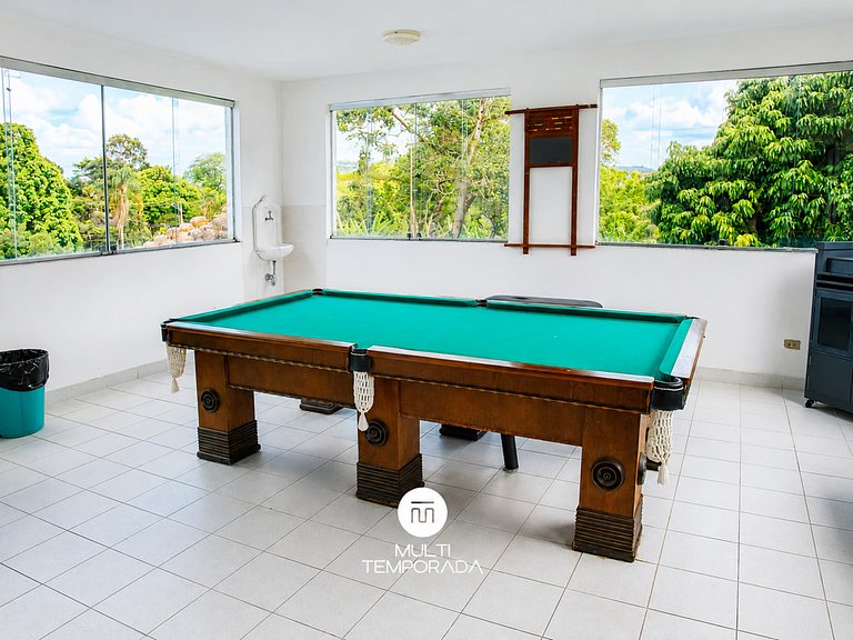 Chácara 3 Poderes Piscina - 60 pessoas - Guararema