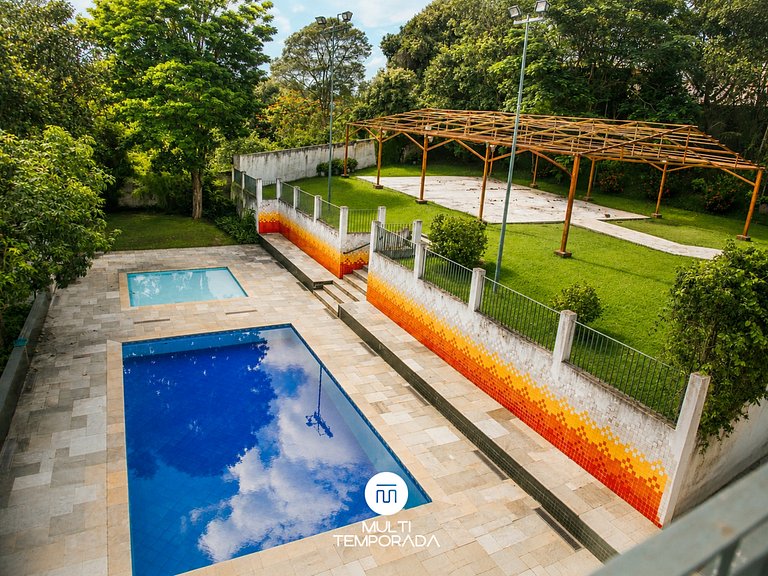 Chácara 3 Poderes Piscina - 60 pessoas - Guararema