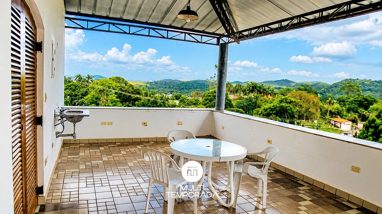 Chácara 3 Poderes Piscina - 60 pessoas - Guararema