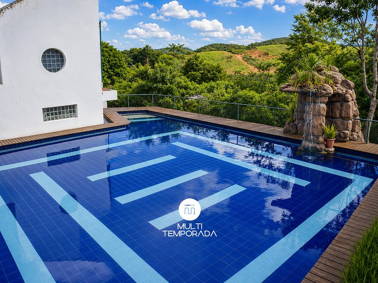Chácara 3 Poderes Piscina - 60 pessoas - Guararema