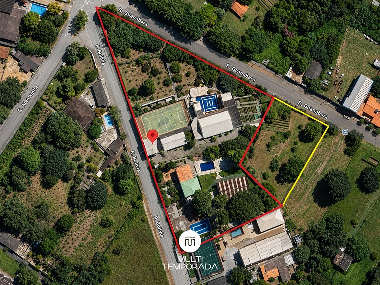 Chácara 3 Poderes Piscina - 60 pessoas - Guararema
