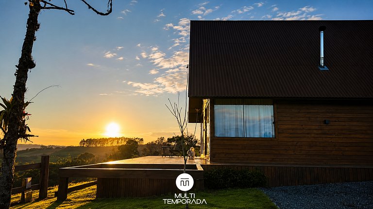Sunset Invernada c/ Jacuzzi - Leoberto Leal/SC