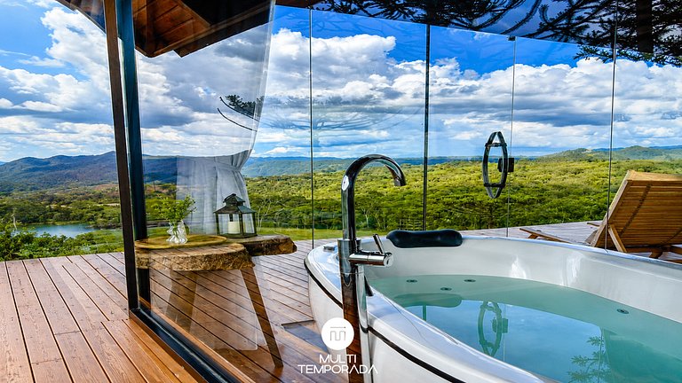 Sunset Invernada c/ Jacuzzi - Leoberto Leal/SC