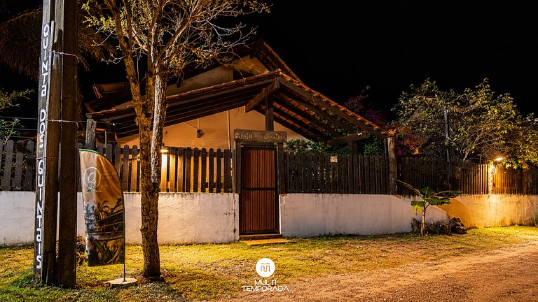 Suíte Ipê roxo - Pousada Quinta dos Quintais