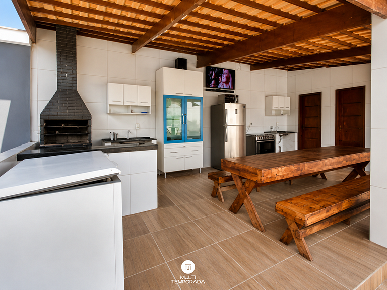 Suíte Quadrupla Térrea - Pousada On the Beach