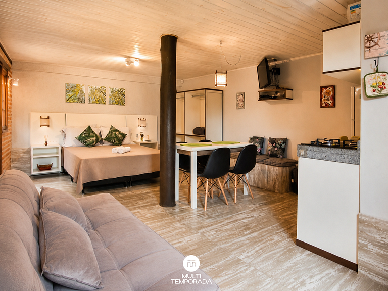 Studio Mar com Banheira - Ibiraquera Life