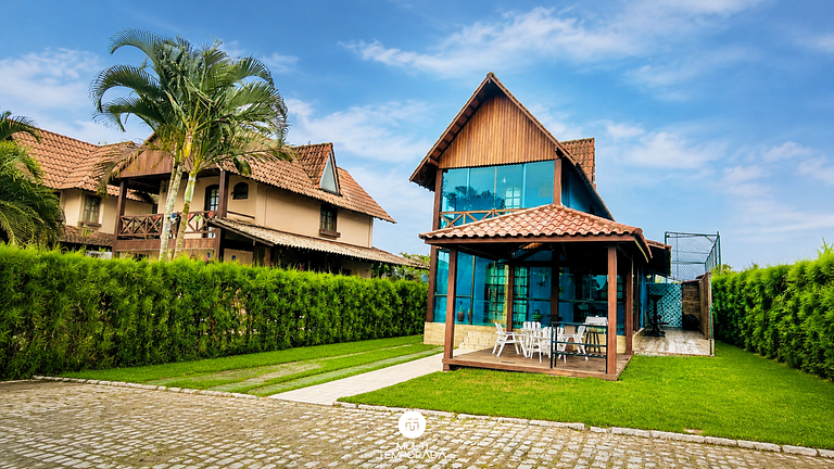 Casa Blue em Cond Privativo | Piscina | Gravatá