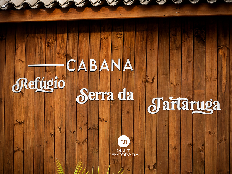 Refúgio Master C/ Banheira na Serra da Tartaruga