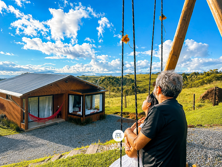 Refúgio Master C/ Banheira na Serra da Tartaruga