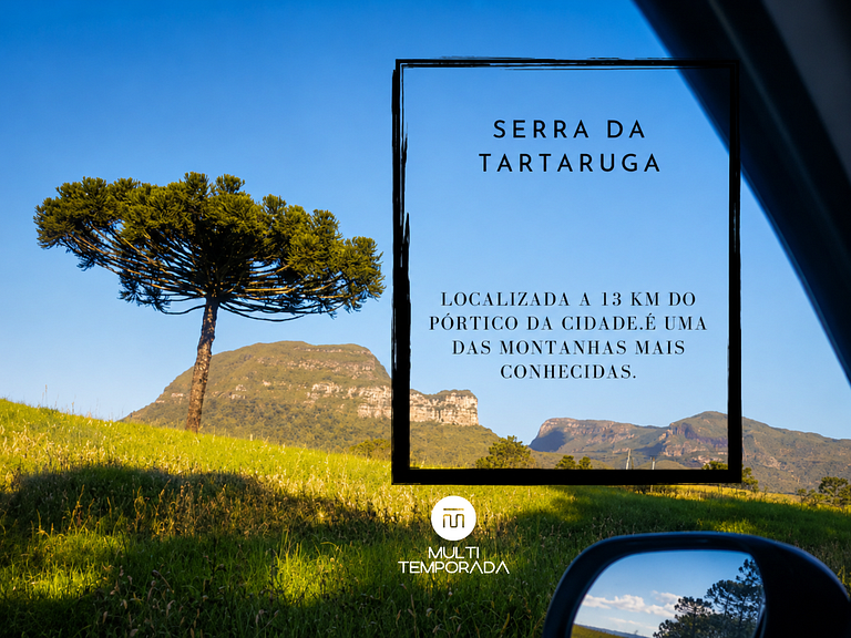 Refúgio Master C/ Banheira na Serra da Tartaruga