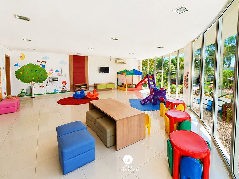 Excepcional Nautilus Home Club com Vista Mar
