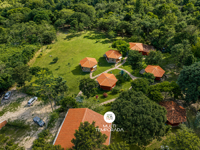 Chalé Pau Brasil - Pousada Terra de Gigantes - BA