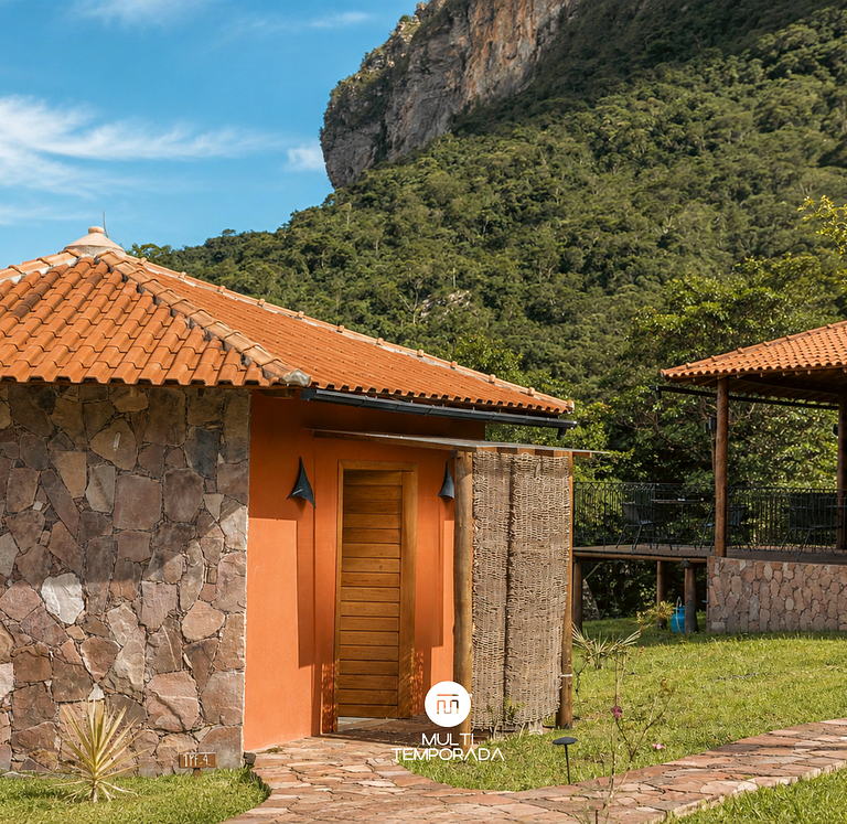 Chalé Ipê - Pousada Terra de Gigantes - BA