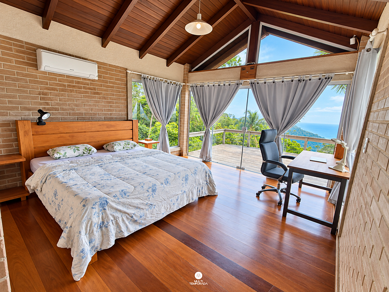 Casa Garopaba com Vista Panorâmica do Mar