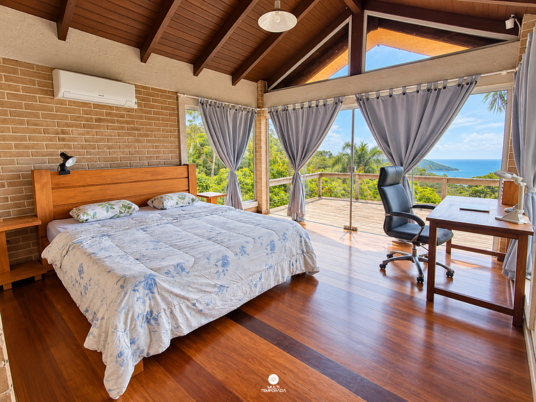 Casa Garopaba com Vista Panorâmica do Mar