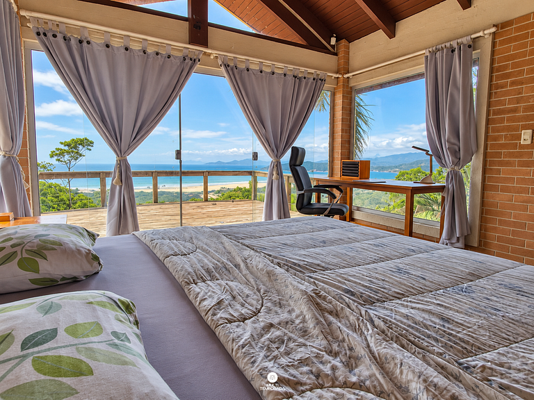 Casa Garopaba com Vista Panorâmica do Mar
